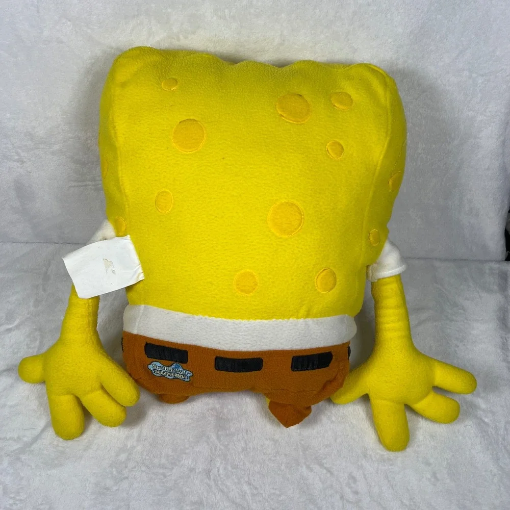 Vintage‎ 2003 Nickelodeon SpongeBob SquarePants Bloodshot Eyes Plush Large 24